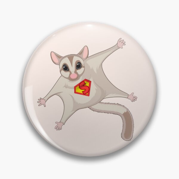 Item preview, Sugar glider super hero designed and sold by FatBirdie.