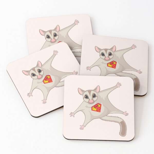Item preview, Sugar glider super hero designed and sold by FatBirdie.