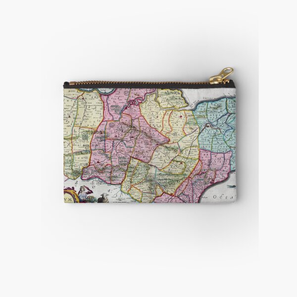 Item preview, 1665 Map of Kent, England designed and sold by colourfind.