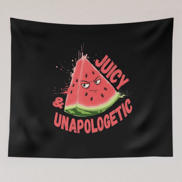Item preview, Juicy and Unapologetic - Confident Watermelon Slice designed and sold by AnAzArt.