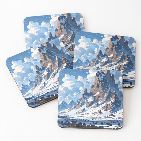 Item preview, Snowy Mountain designed and sold by TondoMeander.