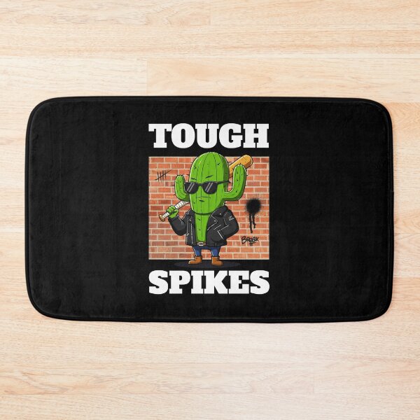 Item preview, Tough Spikes - A Badass Cactus holding Baseball Bat designed and sold by AnAzArt.