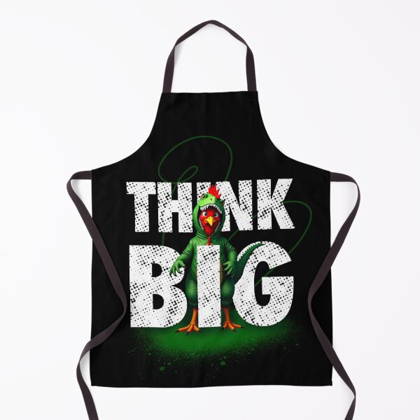 Item preview, Think Big - Chicken in a Dinosaur Suit designed and sold by AnAzArt.