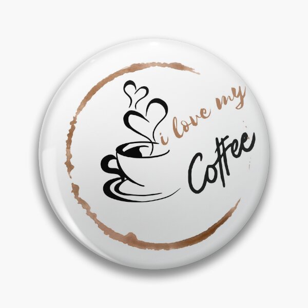 Item preview, I Love My Coffee  stikers designed and sold by chaieb shoop.