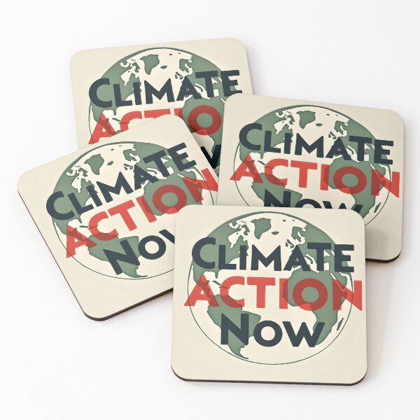 Item preview, Stylized Earth Design with Climate Action Message Highlighted designed and sold by Creative88Art.