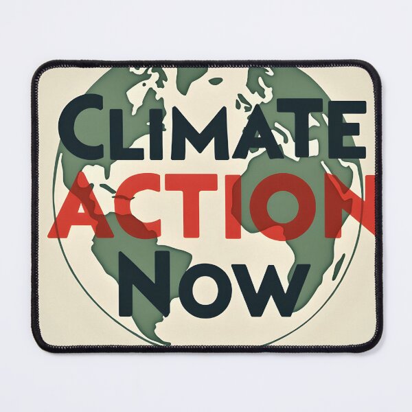 Item preview, Stylized Earth Design with Climate Action Message Highlighted designed and sold by Creative88Art.