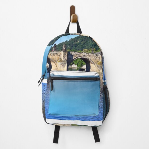 Item preview, Old stone Charles bridge over Vltava river in Prague, Czech republic designed and sold by goceris.