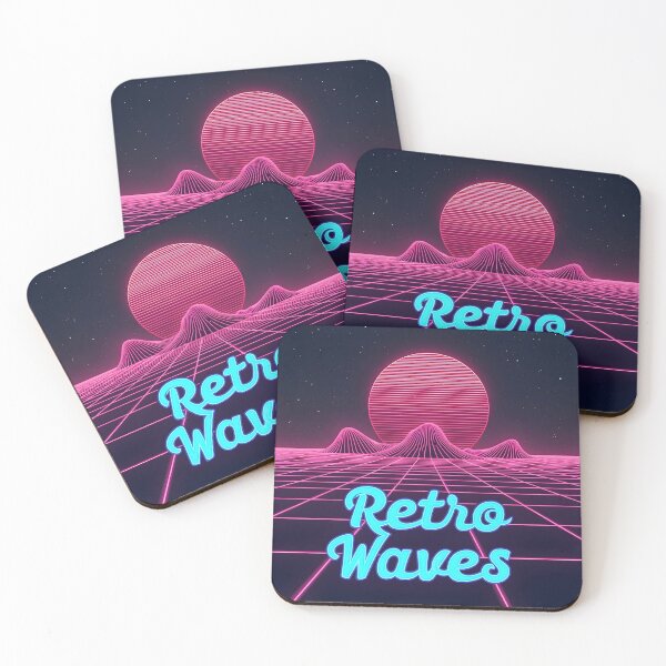 Item preview, Retro Futuristic Neon Grid with Stylized Sun and Mountains designed and sold by Creative88Art.