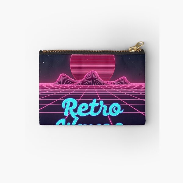 Item preview, Retro Futuristic Neon Grid with Stylized Sun and Mountains designed and sold by Creative88Art.