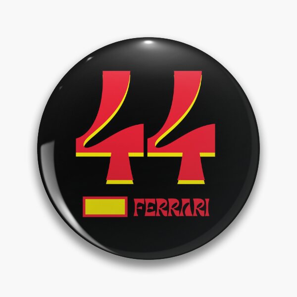 Item preview, Ferrari 44 Lewis Hamilton Sticker  designed and sold by F1-Undone.