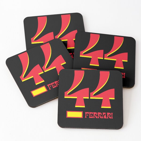 Item preview, Ferrari 44 Lewis Hamilton Sticker  designed and sold by F1-Undone.