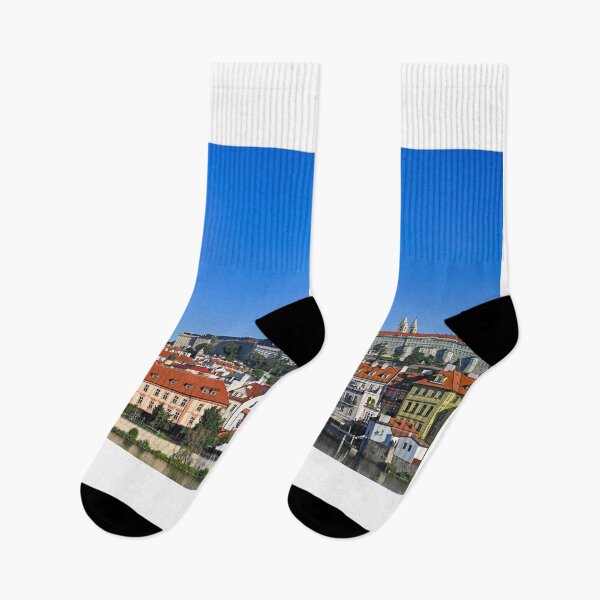 Item preview, Famous Prague Castle and old town cityscape, Czech republic designed and sold by goceris.