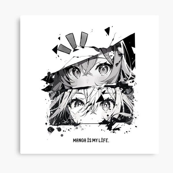 Artikel-Vorschau von Manga ist mein Leben, ich liebe Manga, designt und verkauft von Pigmentra.