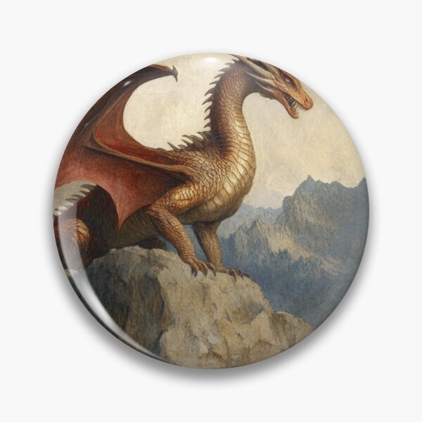 Item preview, Golden Dragon Mountains designed and sold by GrinGalore.