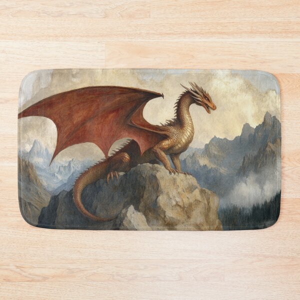Item preview, Golden Dragon Mountains designed and sold by GrinGalore.