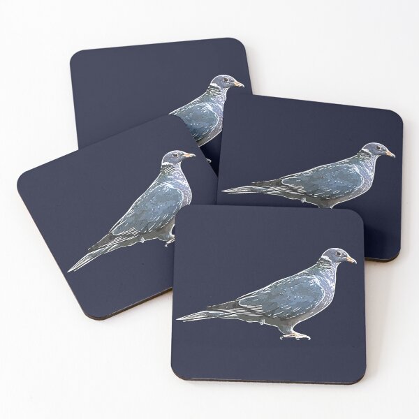 Item preview, Band-tailed Pigeon White Alternate Design  designed and sold by designsasstultd.