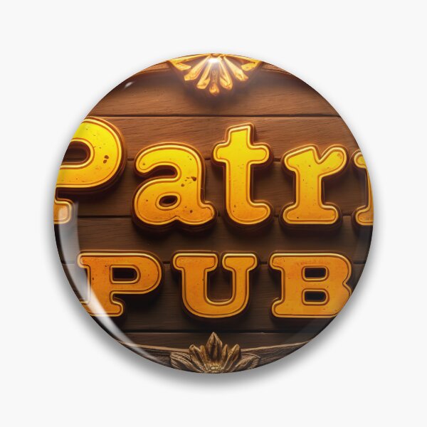 Item preview, Illuminated St. Patrick's Pub Sign with Irish Thematic Details designed and sold by Creative88Art.