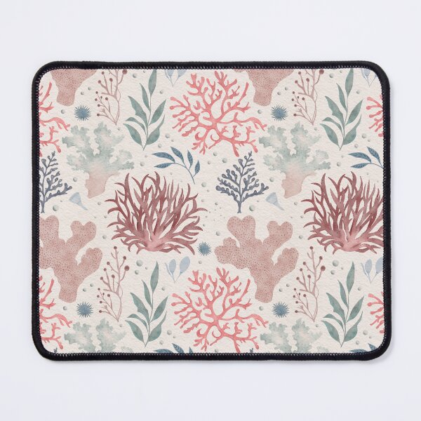 Item preview, Ocean Elegance Flora and Coral Seamless pattern designed and sold by AmySevArts.