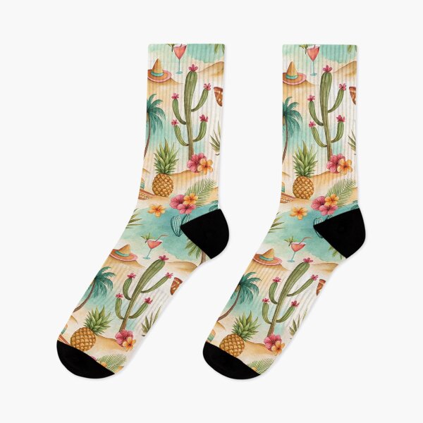 Item preview, Tropical Mexican Beach Paradise Pattern designed and sold by dulceguavashop.