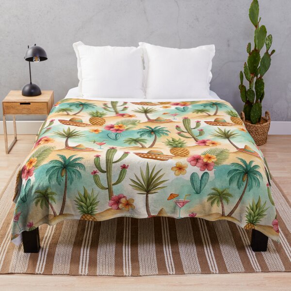 Item preview, Tropical Mexican Beach Paradise Pattern designed and sold by dulceguavashop.
