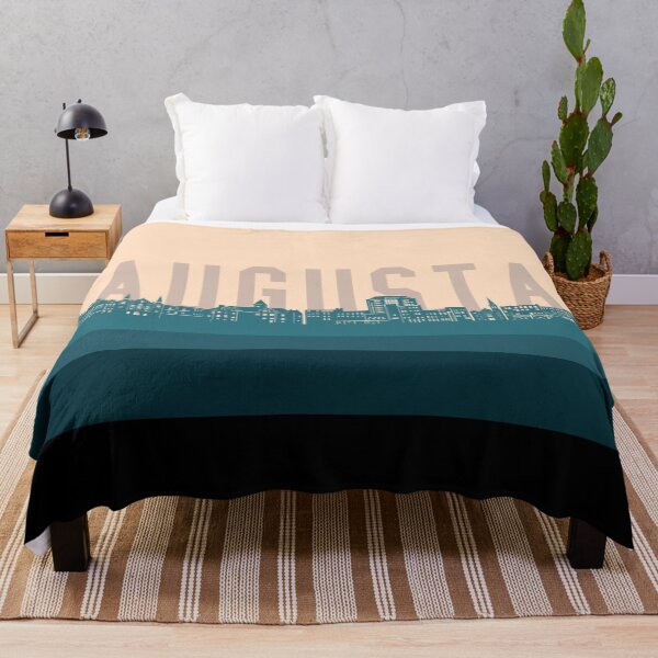 Item preview, augusta skyline retro beige green designed and sold by BekimART2.