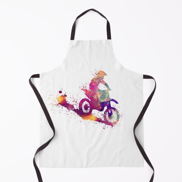 Item preview, Motocross Boy Sports Gift Watercolor Dirt Bike designed and sold by LotusGifts.