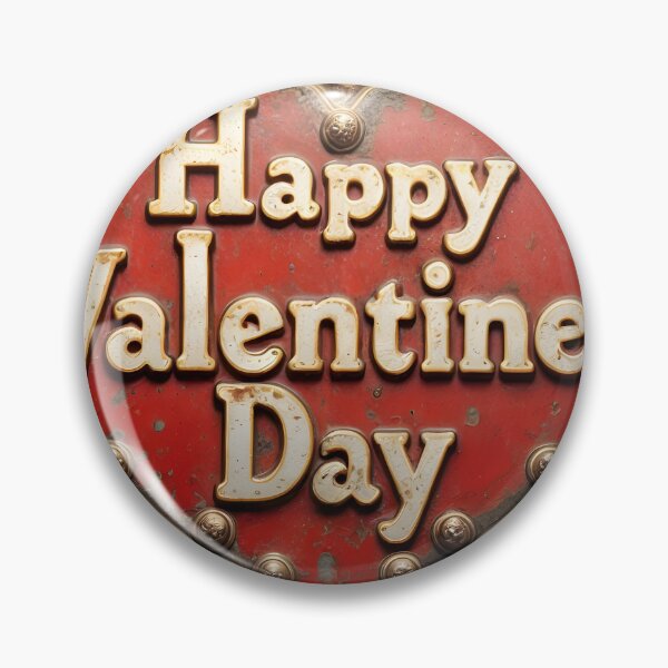 Item preview, Industrial Design with Red Heart and Valentine's Day Text designed and sold by Creative88Art.