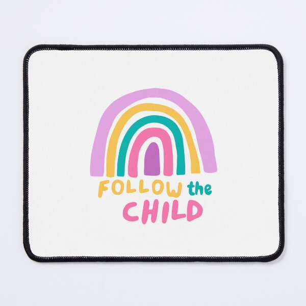 Item preview, Follow the child Montessori designed and sold by rainbowfabric.
