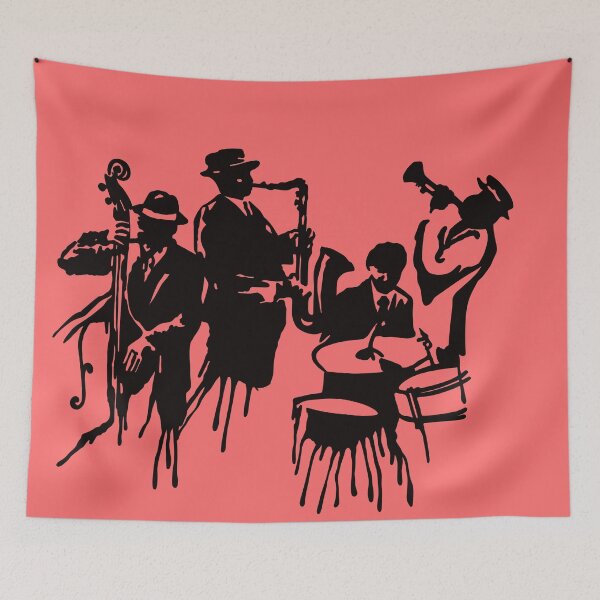 Item preview, Jazz Musician Art, Jazz Musicians designed and sold by LotusDigitalArt.