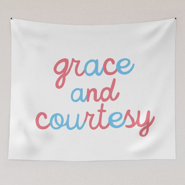 Item preview, Grace and Courtesy Montessori designed and sold by rainbowfabric.