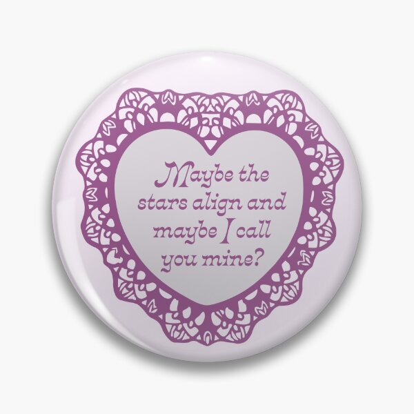 Item preview, 'Maybe I Call You Mine?' Valentine designed and sold by justswemothings.