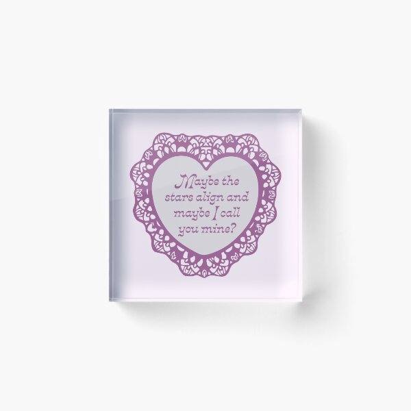 Item preview, 'Maybe I Call You Mine?' Valentine designed and sold by justswemothings.