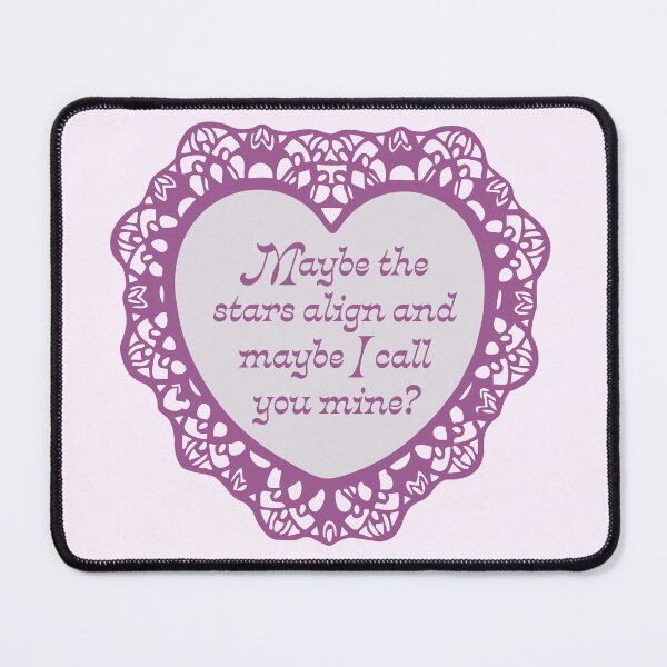 Item preview, 'Maybe I Call You Mine?' Valentine designed and sold by justswemothings.