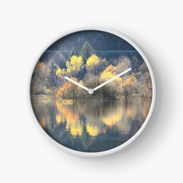 Colorful autumn Clock