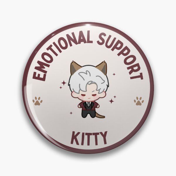 Item preview, Love and Deepspace | Sylus | Otome Game | LADS | Qin Che Sticker | Emotional Support Kitty | Cat Sylus | Cat Love & Deepspace | Kitty Sylus designed and sold by matchaisu.