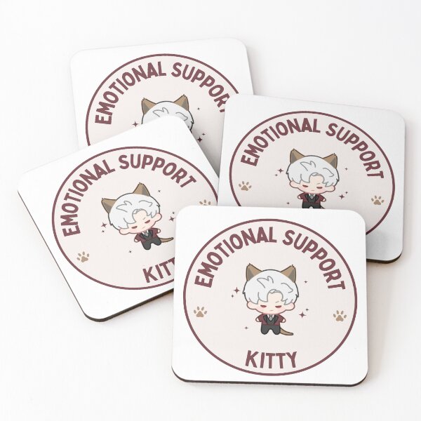 Item preview, Love and Deepspace | Sylus | Otome Game | LADS | Qin Che Sticker | Emotional Support Kitty | Cat Sylus | Cat Love & Deepspace | Kitty Sylus designed and sold by matchaisu.