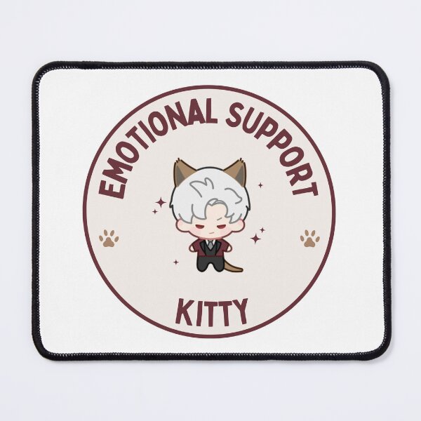 Item preview, Love and Deepspace | Sylus | Otome Game | LADS | Qin Che Sticker | Emotional Support Kitty | Cat Sylus | Cat Love & Deepspace | Kitty Sylus designed and sold by matchaisu.