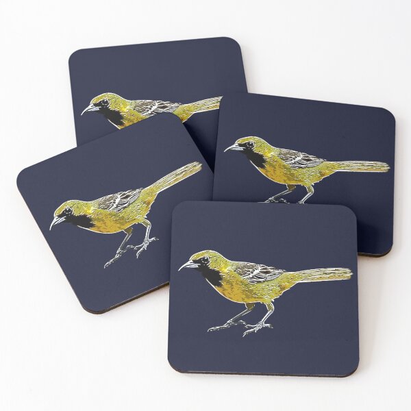 Item preview, Orchard Oriole Juvenile Male White Alternate Design  designed and sold by designsasstultd.