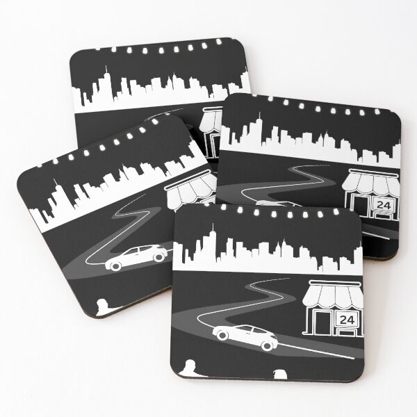 Item preview, Fast car to the city designed and sold by violethue.
