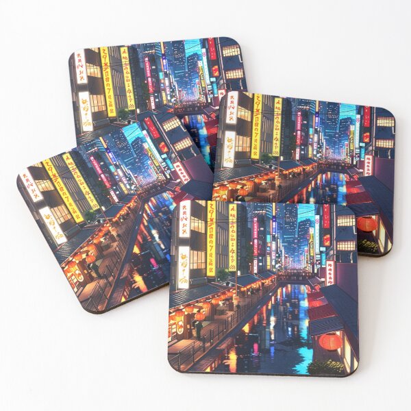 Item preview, The Quay Of Tokyo designed and sold by TondoMeander.