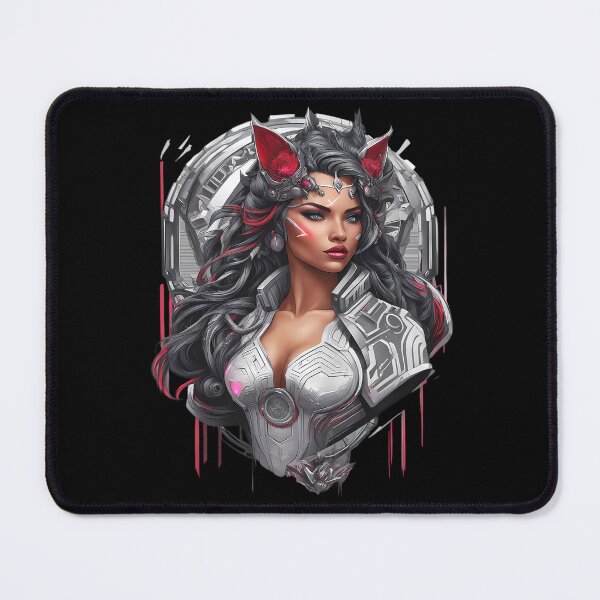 Item preview, Cyber Women Warrior Goddess – Futuristic Female Cat Character Design designed and sold by MystiqSlav.