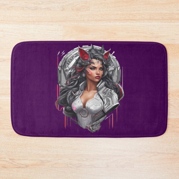 Item preview, Cyber Women Warrior Goddess – Futuristic Female Cat Character Design designed and sold by MystiqSlav.