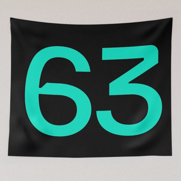 Item preview, George Russell Formula one 2025 racing number 63 designed and sold by Pink Polar F1.