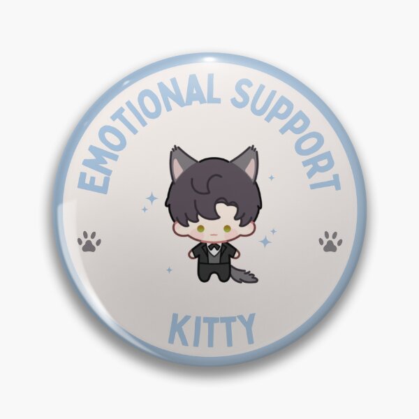 Item preview, Love and Deepspace | Zayne | Otome Game | LADS | Li Shen Sticker | Emotional Support Kitty | Cat Zayne | Cat Love & Deepspace | Kitty Zayne designed and sold by matchaisu.