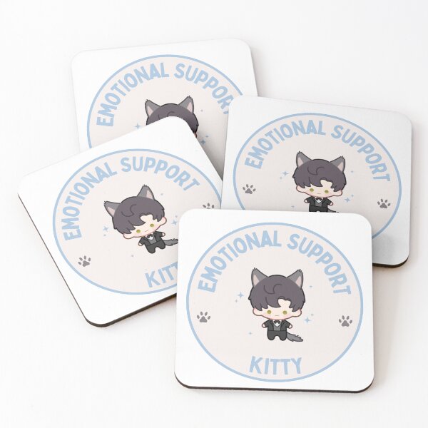 Item preview, Love and Deepspace | Zayne | Otome Game | LADS | Li Shen Sticker | Emotional Support Kitty | Cat Zayne | Cat Love & Deepspace | Kitty Zayne designed and sold by matchaisu.