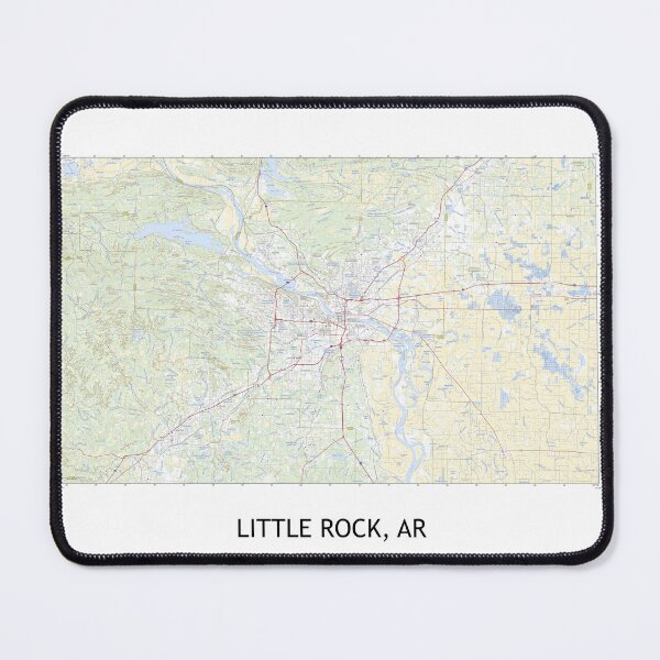Item preview, LITTLE ROCK, AR 100K Topographical Map Clean designed and sold by PGHPhotoCo.