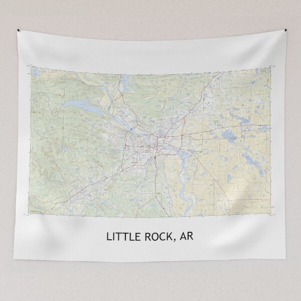 Item preview, LITTLE ROCK, AR 100K Topographical Map Clean designed and sold by PGHPhotoCo.