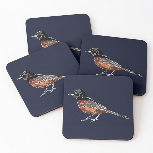 Item preview, Orchard Oriole Male White Alternate Design  designed and sold by designsasstultd.