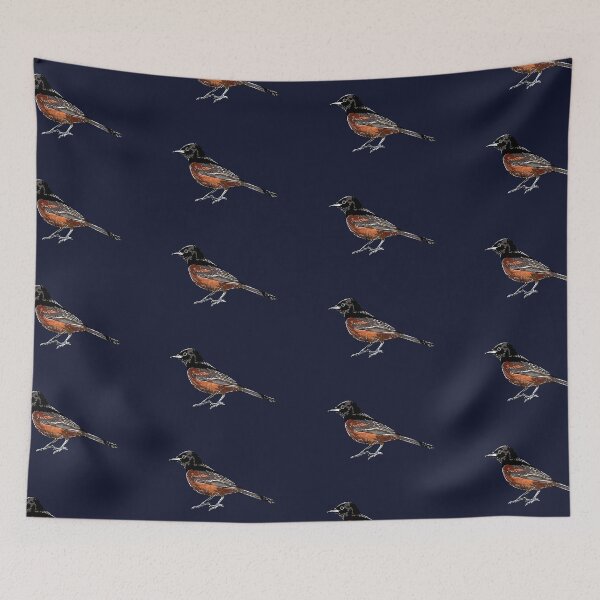 Item preview, Orchard Oriole Male White Alternate Design  designed and sold by designsasstultd.