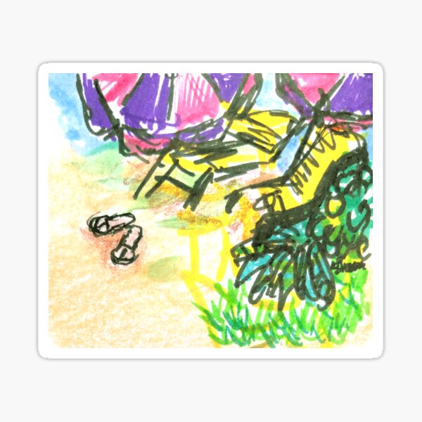 Take Me To The Beach Sticker